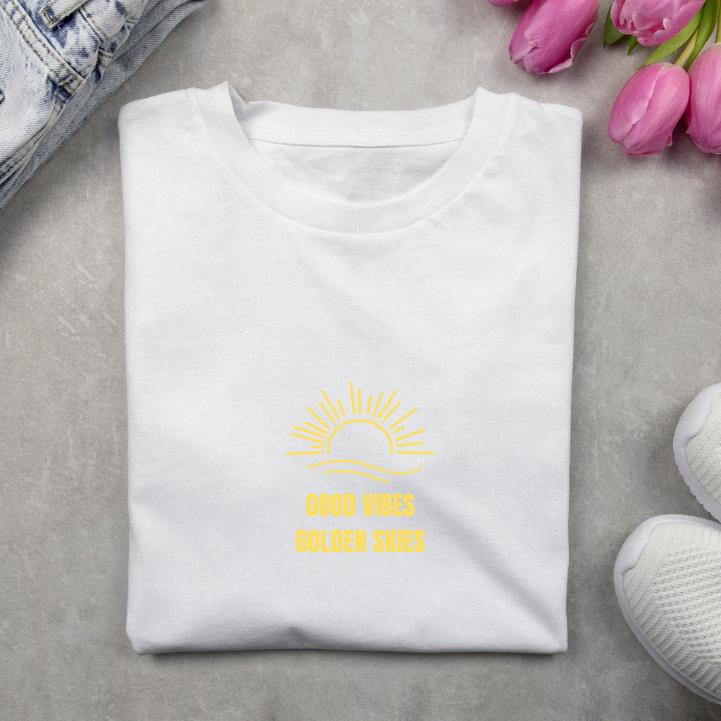 Good Vibes Golden Skies