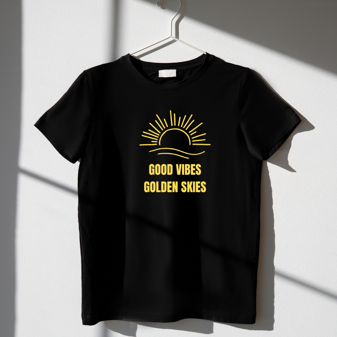 Good Vibes Golden Skies