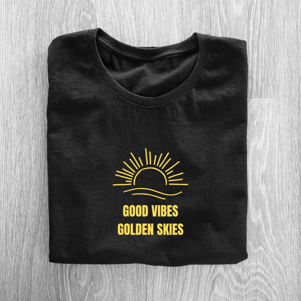 Good Vibes Golden Skies